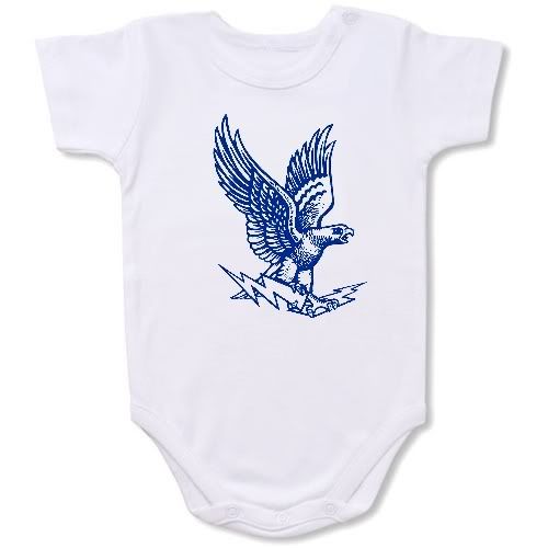 Air Force Falcons Baby Bodysuit Creeper #02